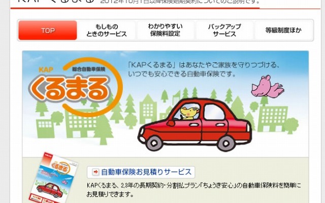 共栄火災海上保険・KAPくるまる