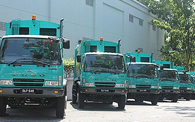 マレーシアSWM社に納入される中型トラック「ファイター」