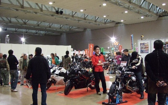 2012年の北海道モーターサイクルショウ