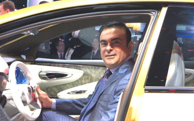 日産自動車 カルロス・ゴーン社長（デトロイトモーターショー13）