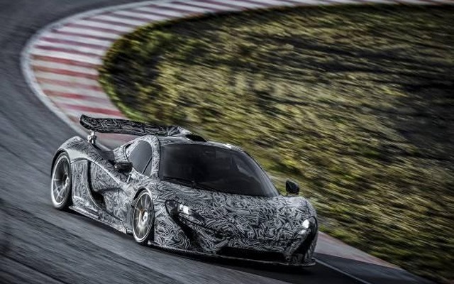 マクラーレン・ P1 、開発の様子