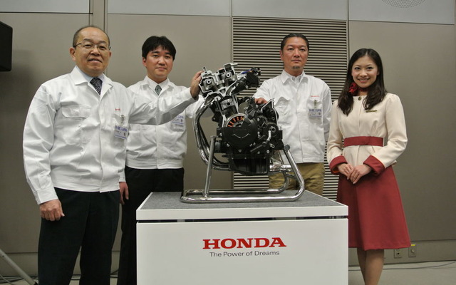 ホンダ次世代スポーツ400ccエンジン技術説明会