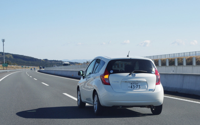 日産ノート エコドライブチャレンジが開催、横浜〜名古屋の往復約650kmの道のりで燃費アタックをおこなった。