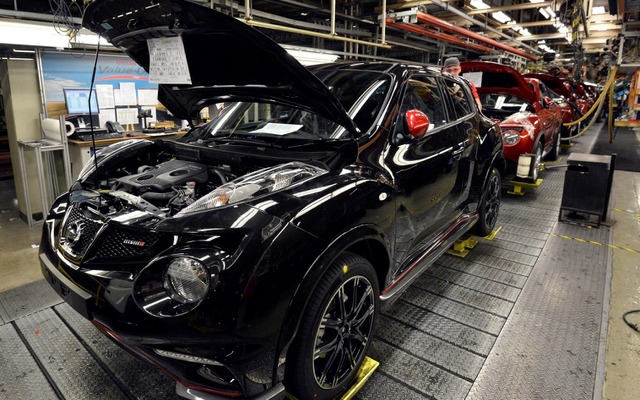 英国サンダーランド工場で生産が開始された日産 ジューク NISMO