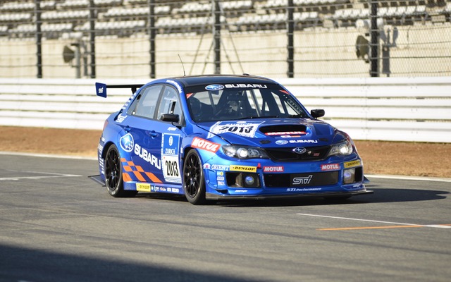 STI、ニュル24時間参戦マシンを富士スピードウェイでシェイクダウン