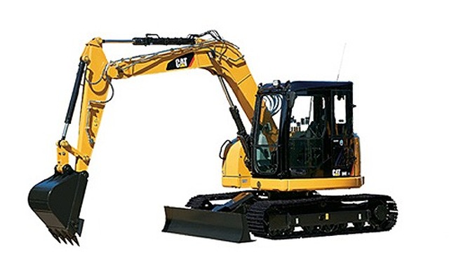 キャタピラー建機 CAT352UHD高所作業解体機 1/50-