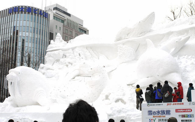 「さっぽろ雪まつり」昨年の様子