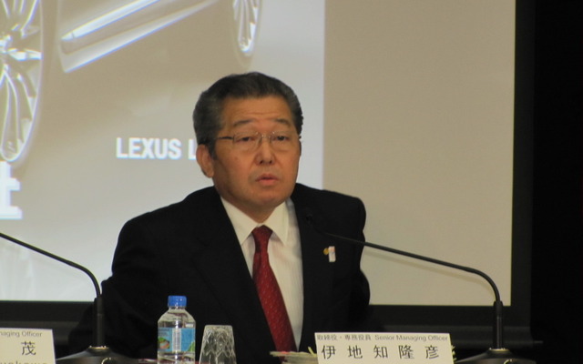 トヨタ自動車の伊地知隆彦取締役専務役員
