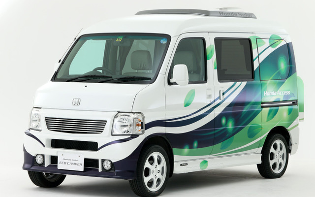 バモス ホビオ ショーモデル「Honda Solar Eco Camper」