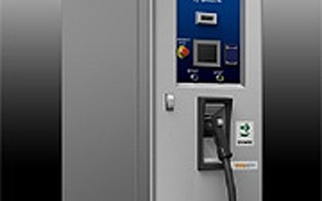 富士電機が米国で販売するEV向け急速充電器