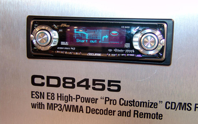 【CES 05】一見してCDレシーバー、だけど地図表示