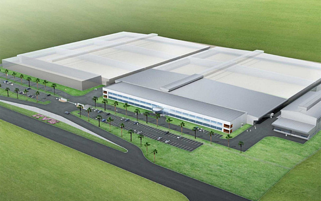 KYB・メキシコ新工場（完成イメージ）