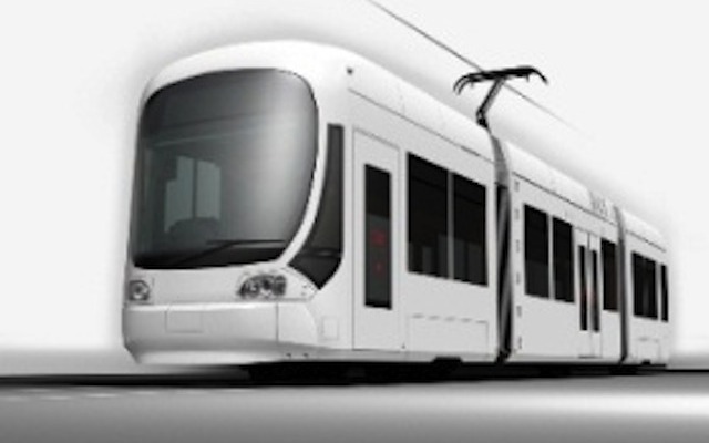 新型超低床車両1000形外装イメージ