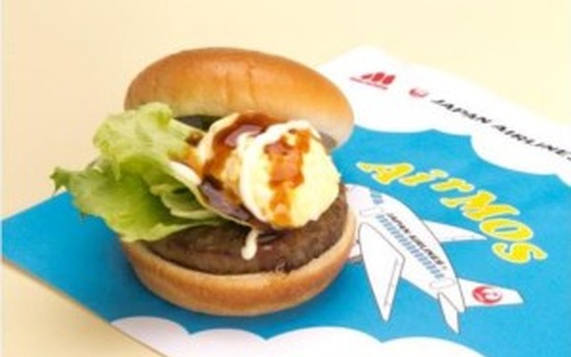 JAL、AIRモスバーガーテリヤキたまごを提供