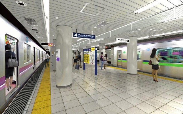 メトロと都営、九段下駅の乗換改善