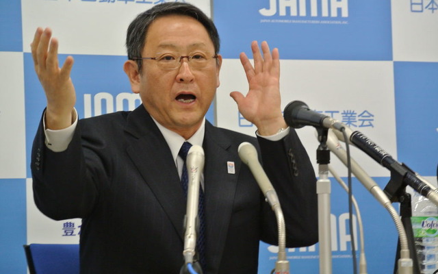 日本自動車工業会・豊田章男会長