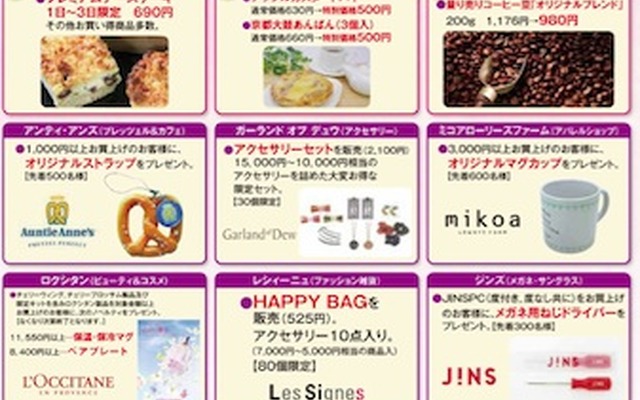 オープニングセールチラシ