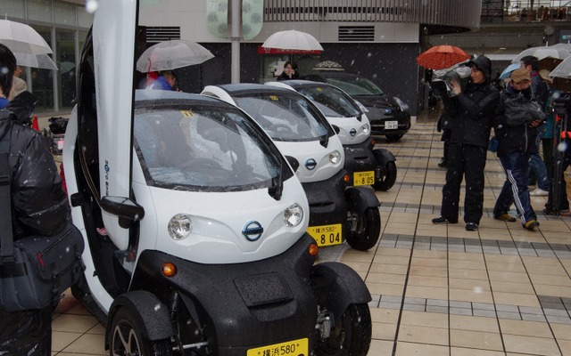 横浜市で超小型モビリティのモニター実証実験がスタート