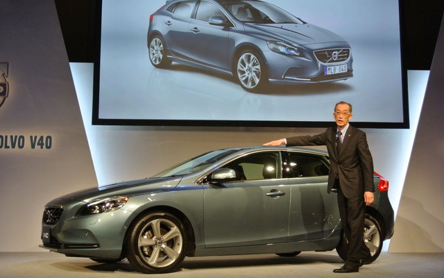 ボルボ V40 発表会