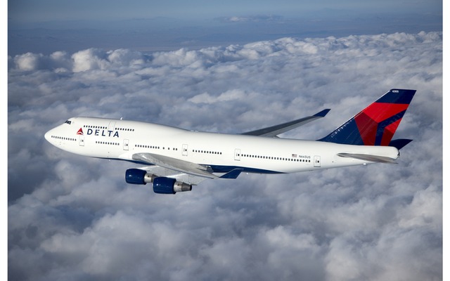 デルタ航空747