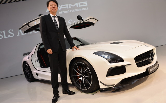 メルセデスベンツ・SLS AMG ブラックシリーズ発表会