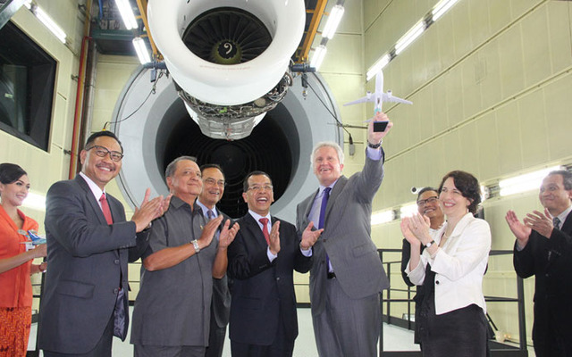CFM56-7Bエンジンテスト・セル