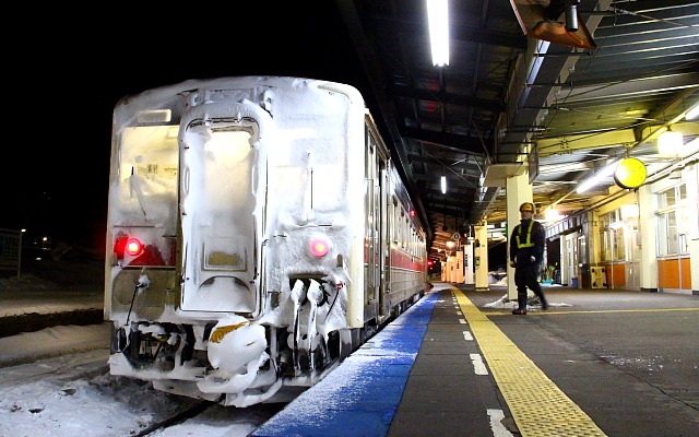 JR北海道 網走駅（2013年2月）