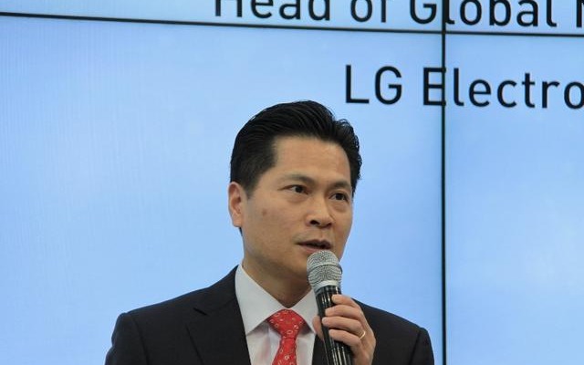 LG Electronics Mobile Communications シニアバイスプレジデント Andy Kim氏