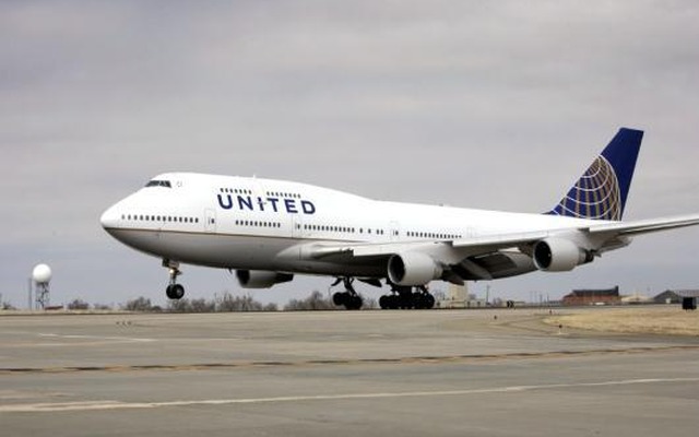 ユナイテッド航空B747-400