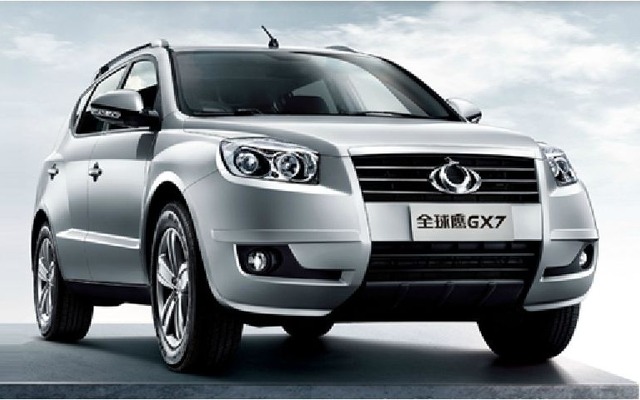 中国吉利汽車のSUV、GX7