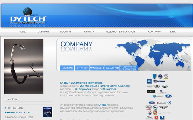 DYTECH社（webサイト）