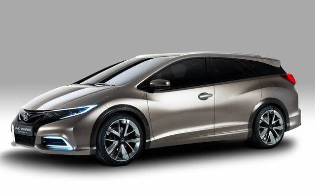 英『WHATCAR？』に掲載されたシビック ワゴン コンセプトのリーク画像