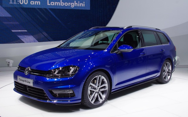 VW ゴルフエステート Rライン（ジュネーブモーターショー13）