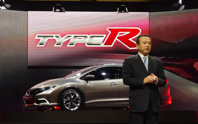 ホンダはジュネーブモーターショーで次期型シビックタイプRの登場を予告した
