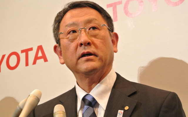 トヨタ自動車・豊田章男社長