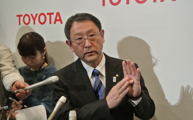 トヨタ自動車・豊田章男社長