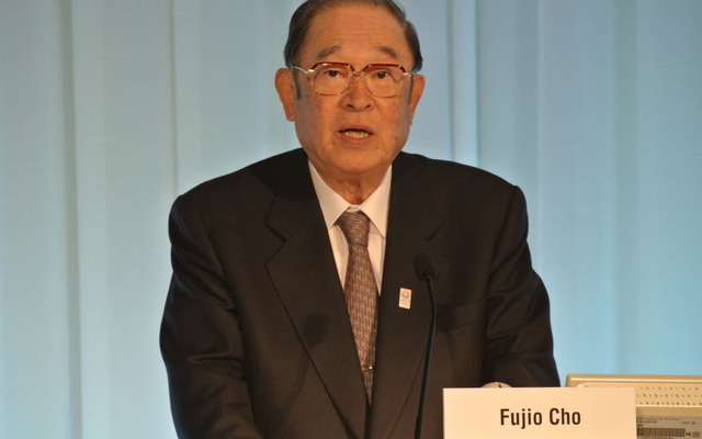 名誉会長に内定した張富士夫代表取締役会長