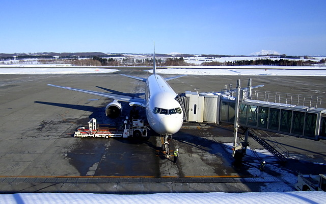 女満別空港（2013年2月）