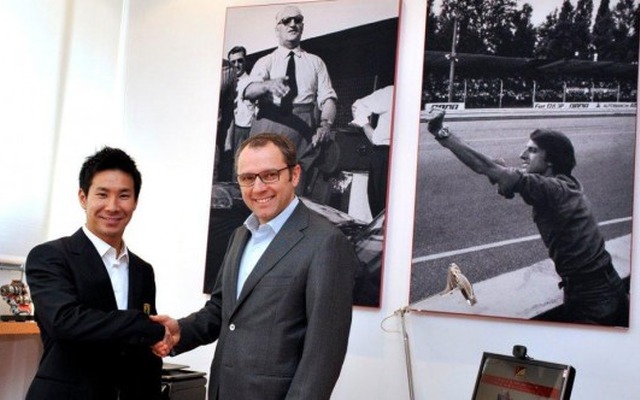 小林可夢偉、WECにフェラーリで参戦「新しいチャプターに全力を尽くす」