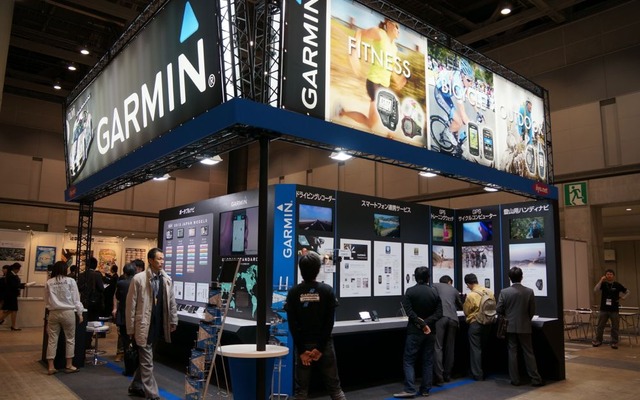 国際自動車通信技術展、GARMINブース