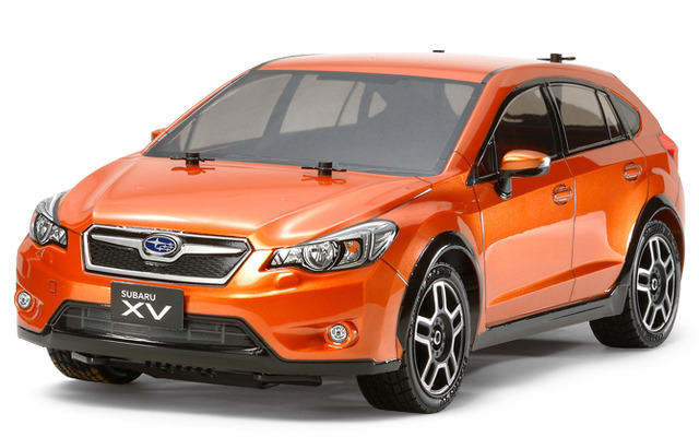 タミヤ・1/10電動RCカーシリーズ SUBARU XV（XV-01シャーシ）