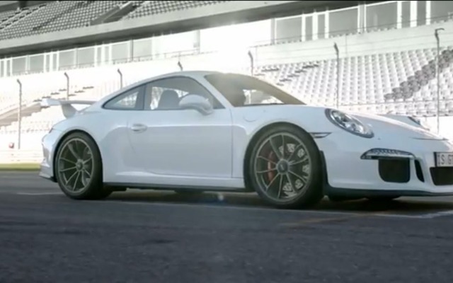 新型ポルシェ911GT3の公式映像