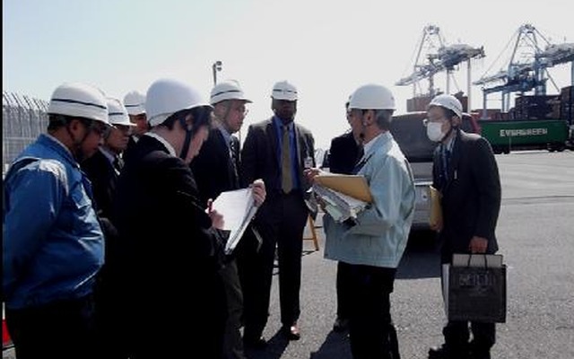 米国沿岸警備隊、日本の港湾保安対策を調査