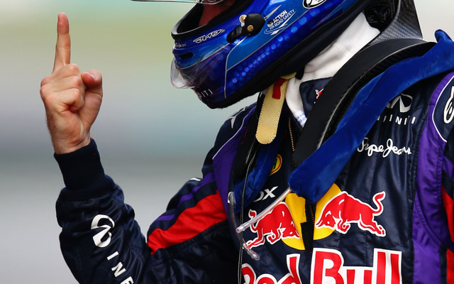 セバスチャン・ベッテル（レッドブル、2013年マレーシアGP）