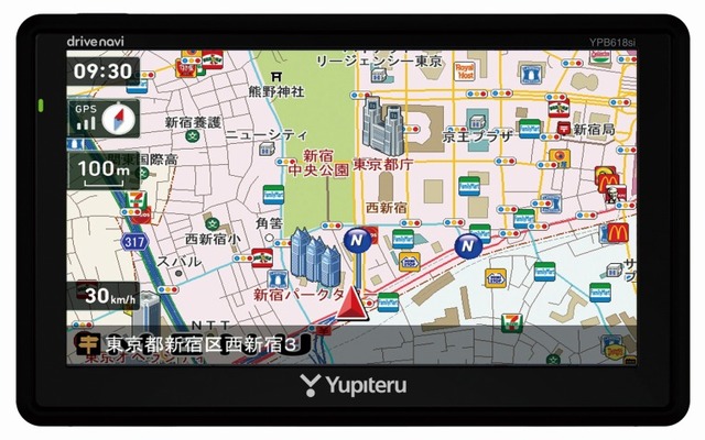 ユピテル・YPB618Si
