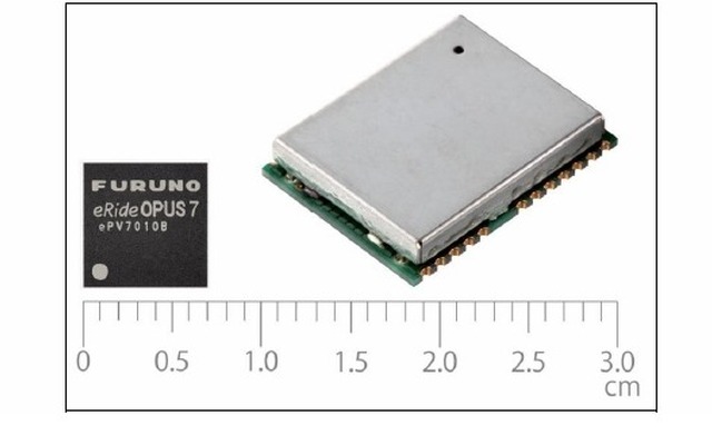 GNSSチップ「eRideOPUS 7」と小型GNSSモジュール「GV-87F」