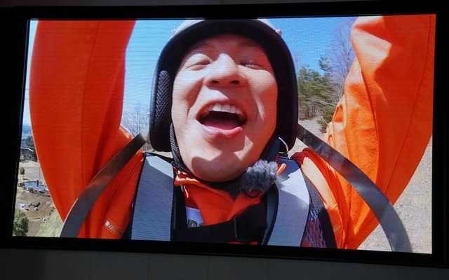 日本最長343mのジップライン誕生…スギちゃんとU字工事がPR