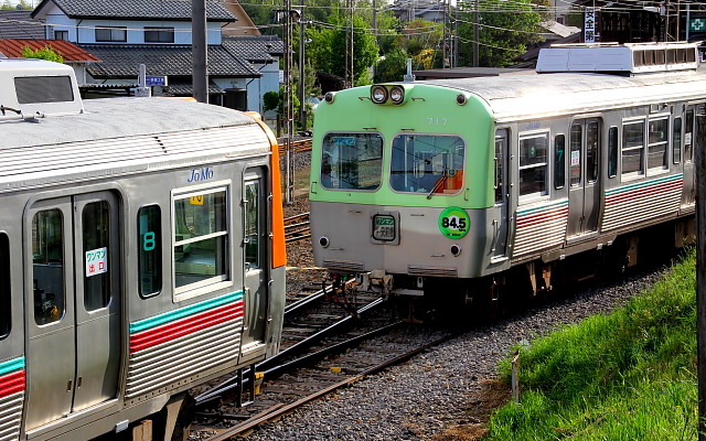 上毛電鉄大胡電車庫