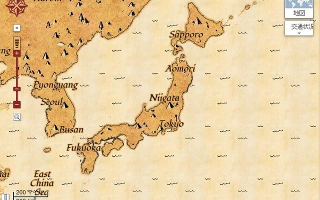 Googleマップが宝の地図に