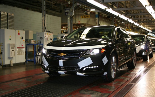 GMのカナダ・オシャワ工場で生産が開始された新型 シボレー インパラ